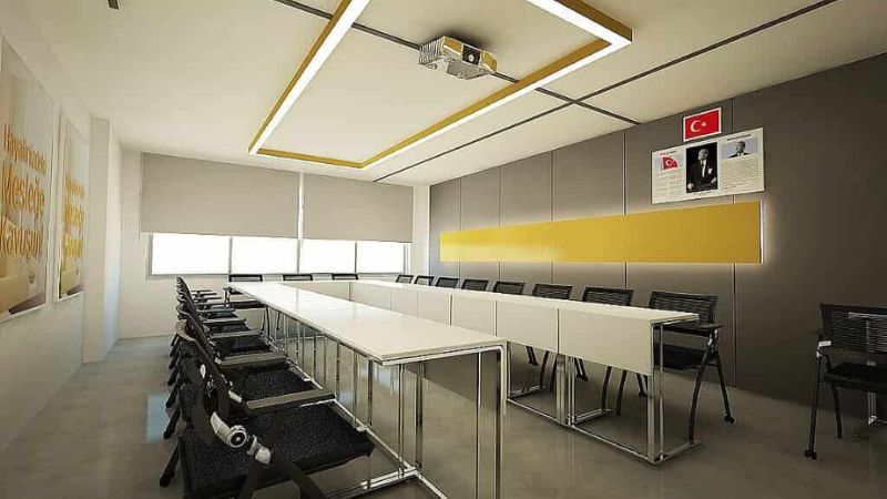 Eğitim kurumu Google Ads başarı hikayesi Özel eğitim kurumu için Google Ads reklam kampanyası - Modern eğitim sınıfı ortamı