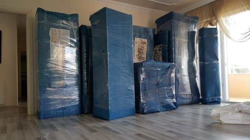 Nakliyat Google Ads başarı hikayesi Nakliyat firması için Google Ads reklam kampanyası - Taşınmaya hazır paketlenmiş eşyalar